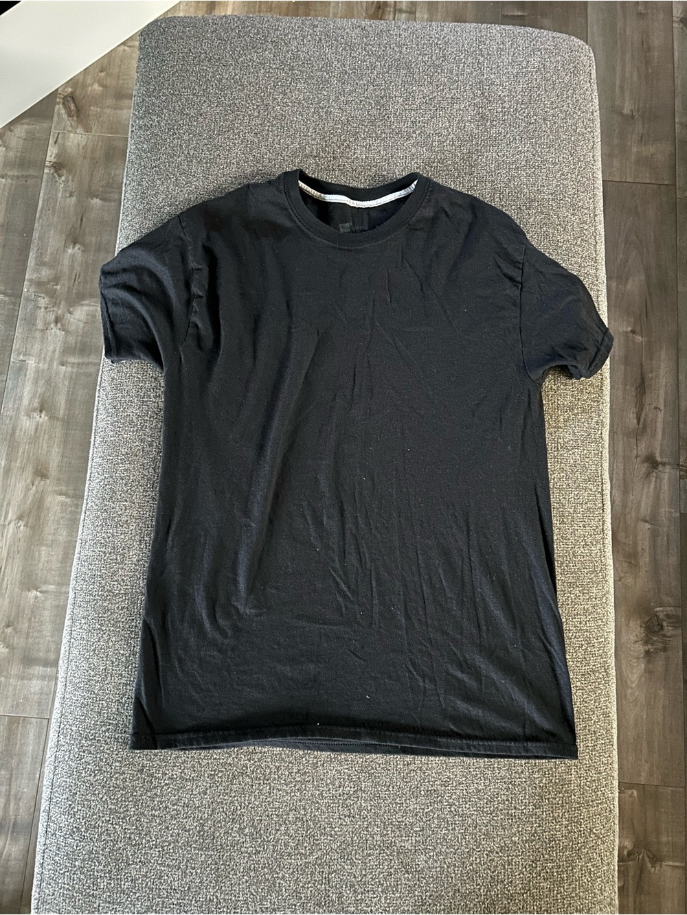 Men's Black Crewneck T-Shirt